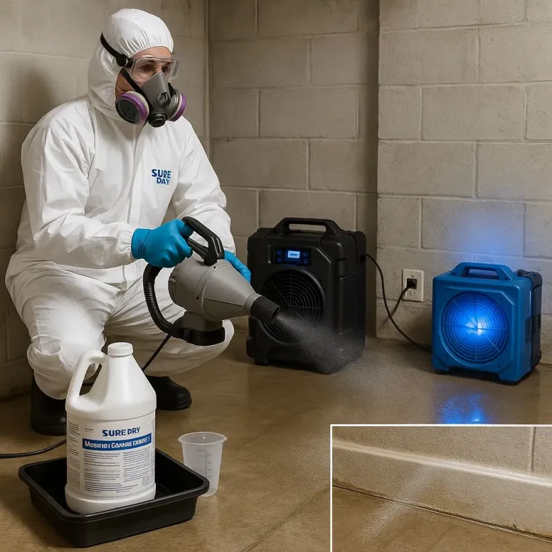 Sanitization and Odor Removal process in Newton, IL